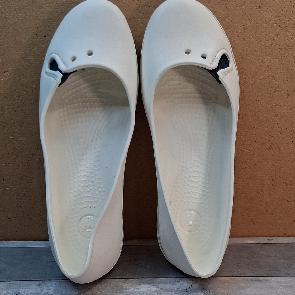Crocs CROCBAND Prima Ballerina Ballet Flats Size W 6